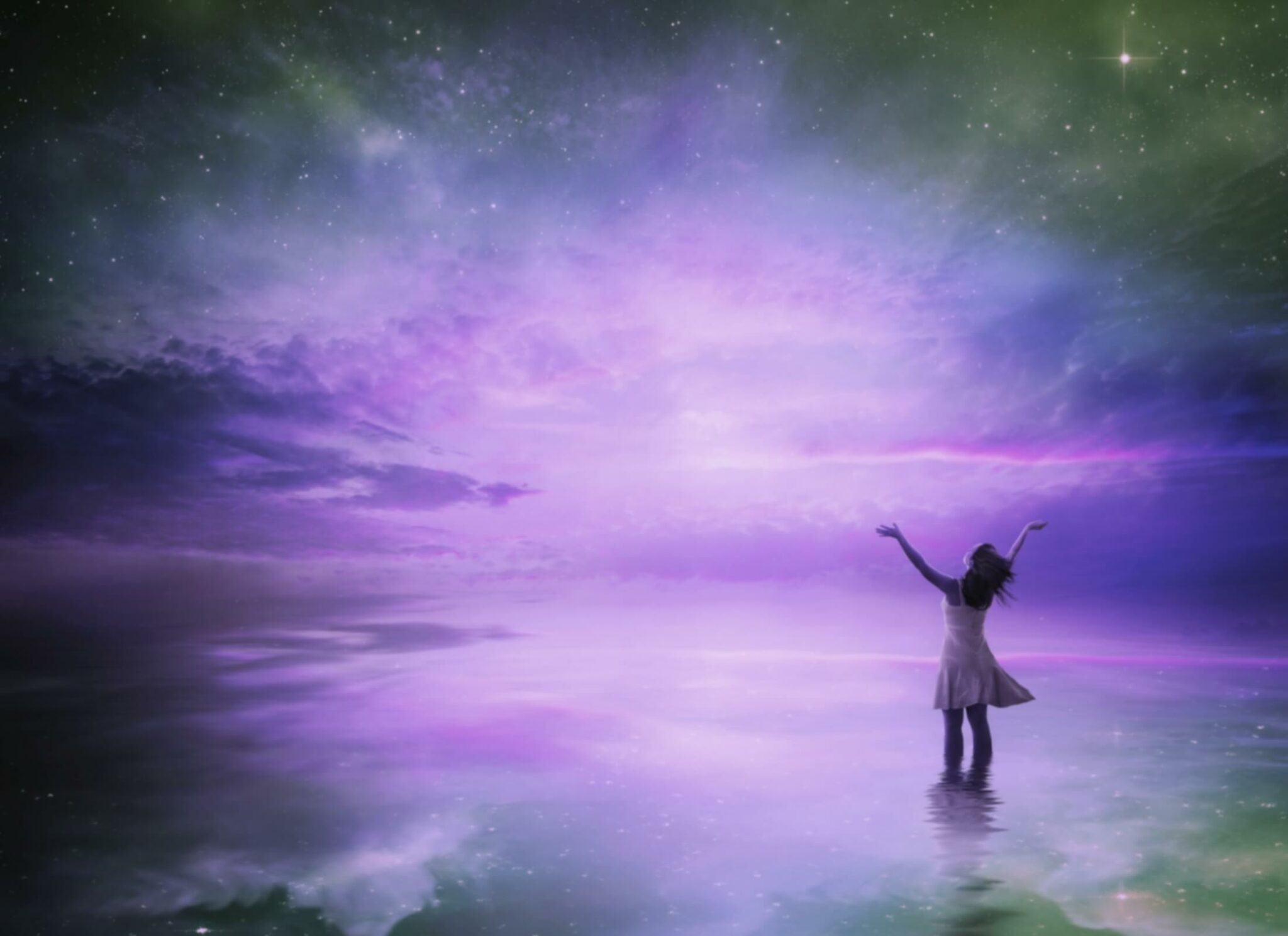 lucid dream night sky dream